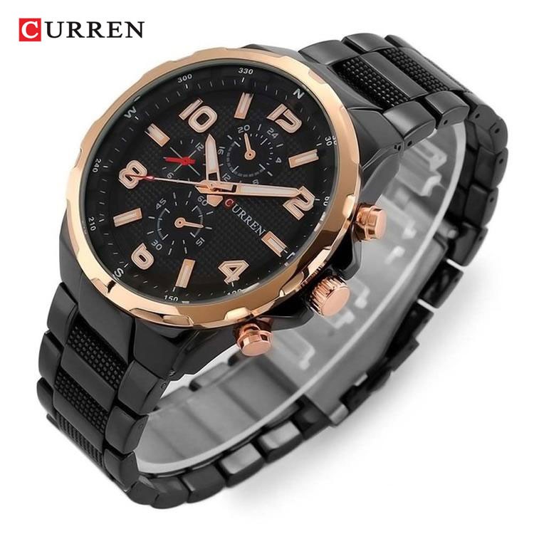 CURREN 8276 Jam Tangan Pria Analog Stainless Steel WK-SBY