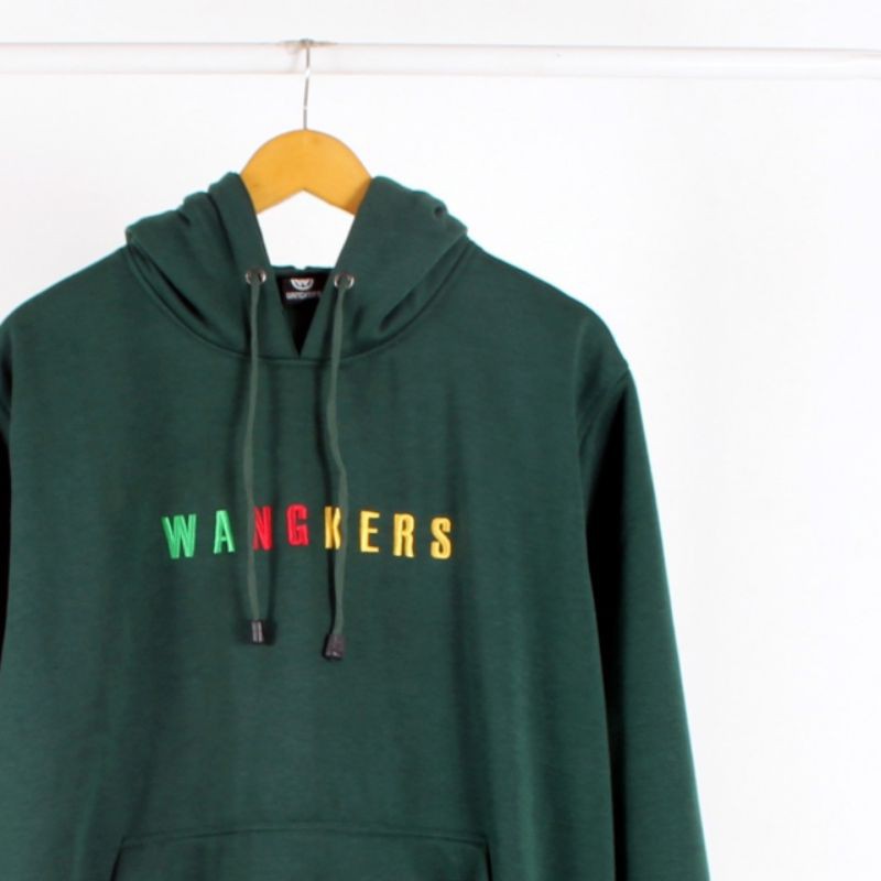 ( BISA COD) SWEATER HOODIE BORDIR WANGKERS RAINBOW