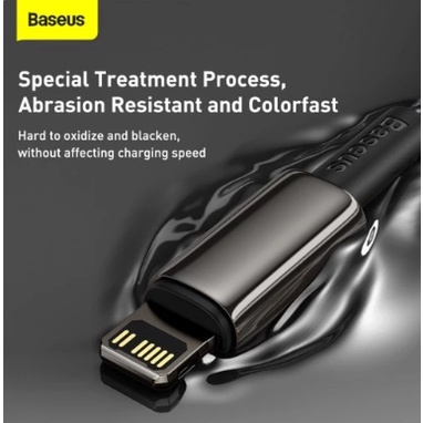 Baseus Tungsten Gold Fast Charging iPhone Kabel Data Type C to Lightning PD 20W Charger