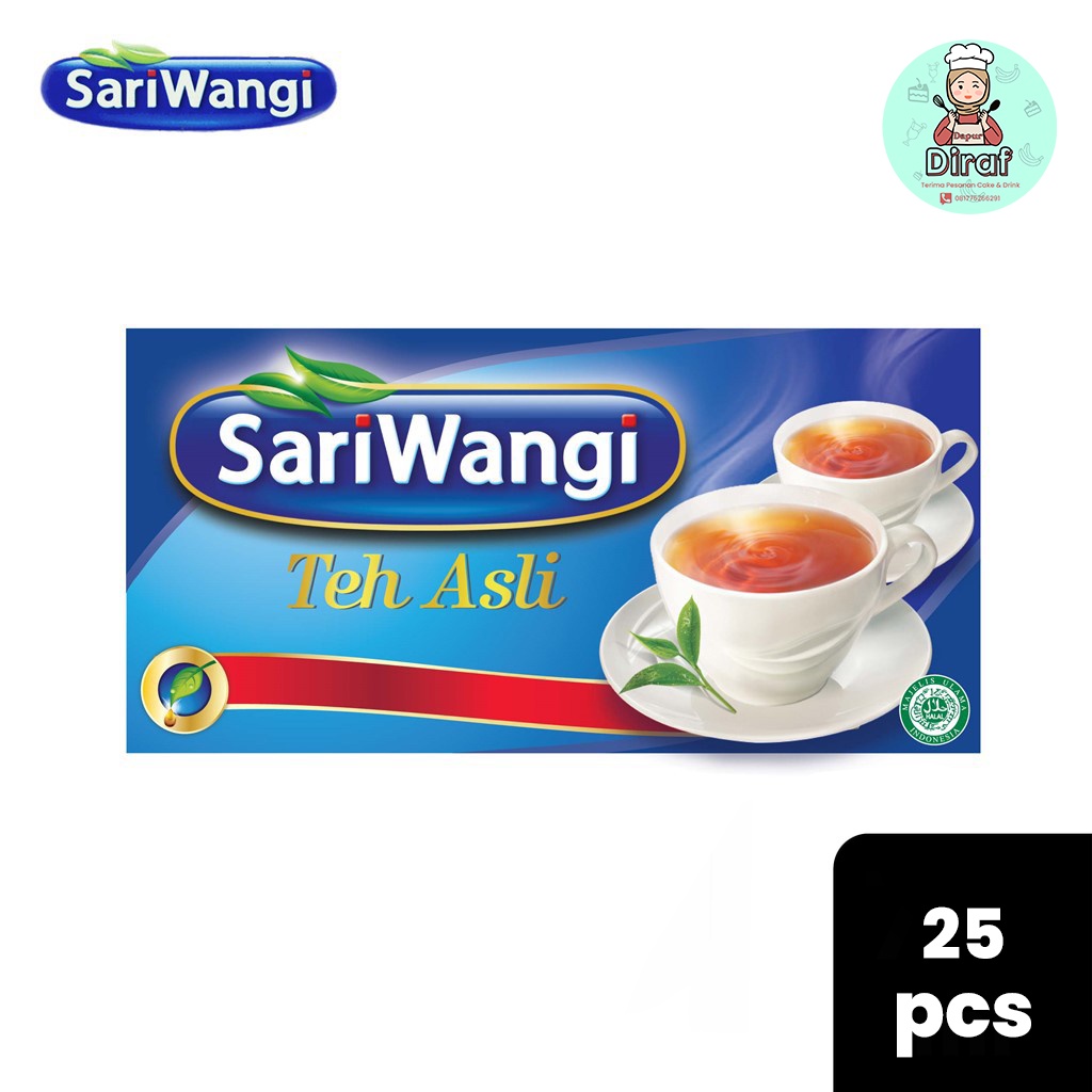 

Sariwangi Teh Celup Kotak Isi 25 dan 30 kantong