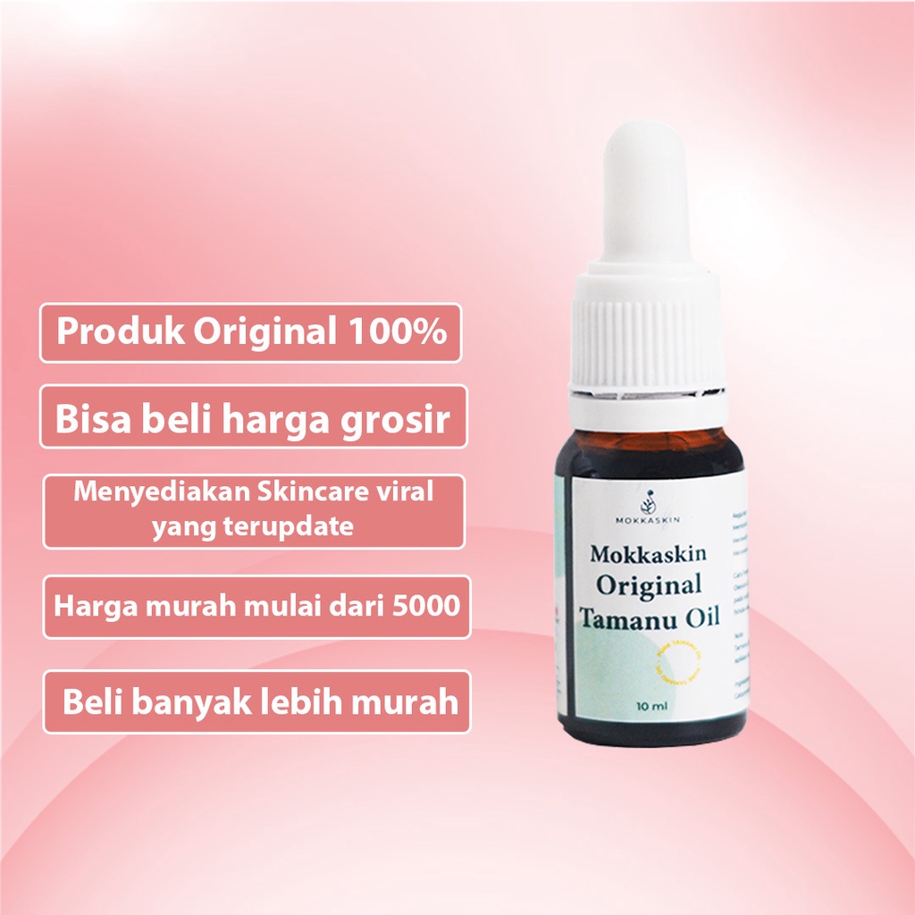 [ SKINHOUSEID ] MOKKASKIN ORIGINAL TAMANU OIL 10 ml