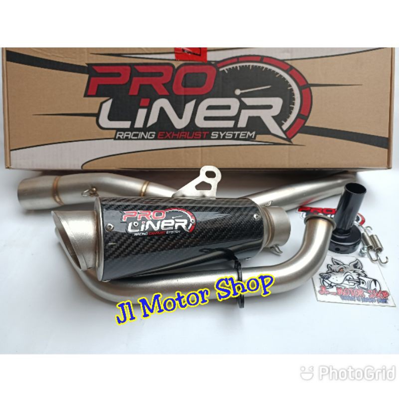 Knalpot Proliner Pro Liner TR1 R TR-1R Carbon Yamaha All New R15 V3 VVA - MT-15 - XSR 155 Original