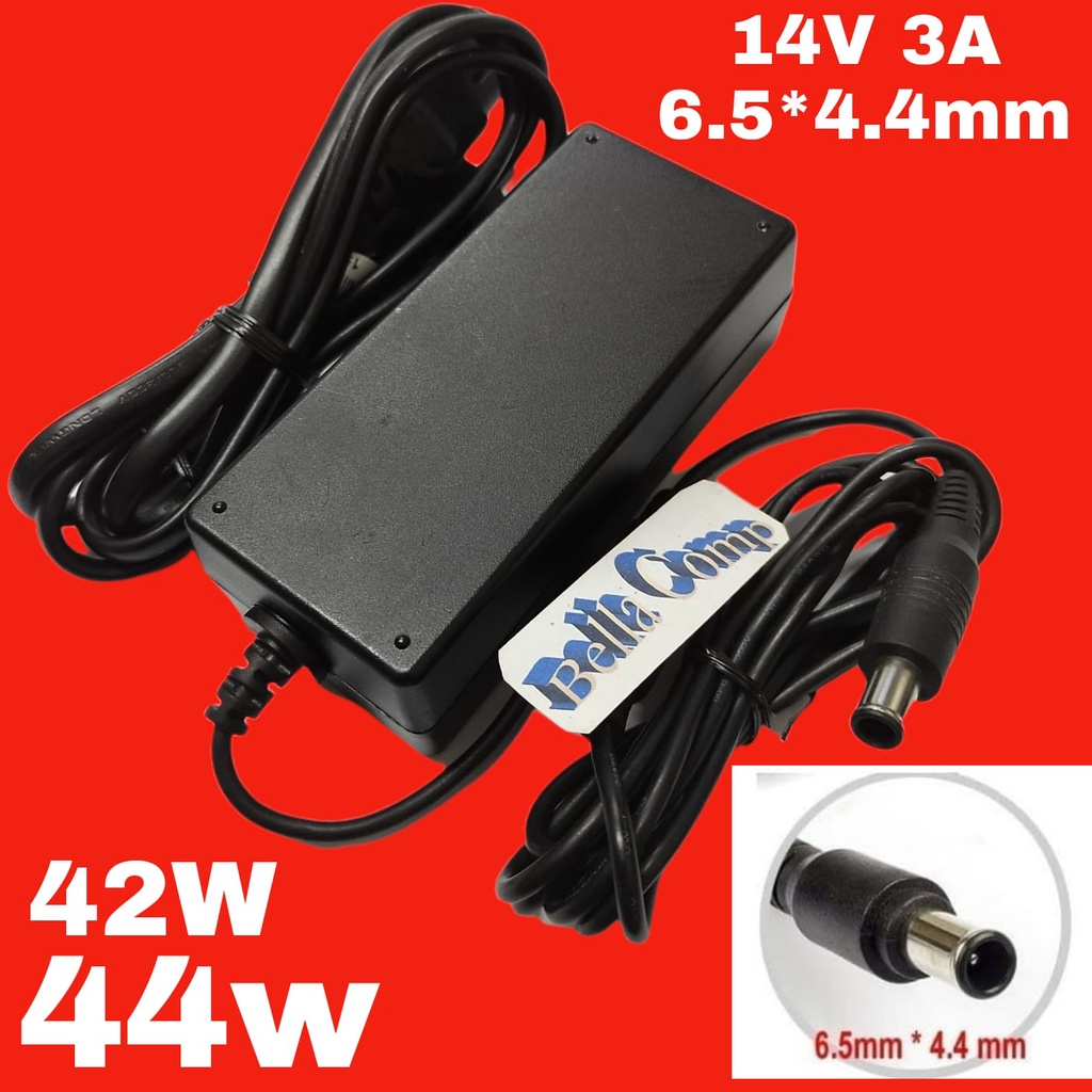 14V 3A 42W AC/DC Adapter Charger for Samsung Monitor S22A300B s22c300h Samsung SyncMaster 15&quot; 17&quot; 18&quot; 19&quot; 20&quot; 22&quot; 23&quot; 24&quot; 27&quot; Screen TV LCD/TFT 770 S22A300B S20A350B LCD Monitor Power Supply