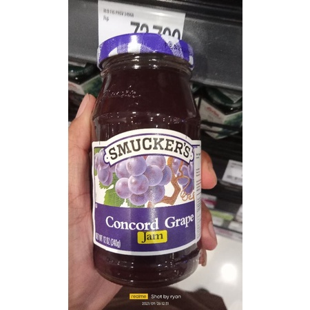 

Smucker's Jam Concord Grape 340 g