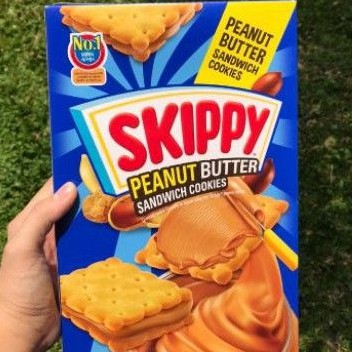 skippy peanut butter sandwich cookies biscuit
