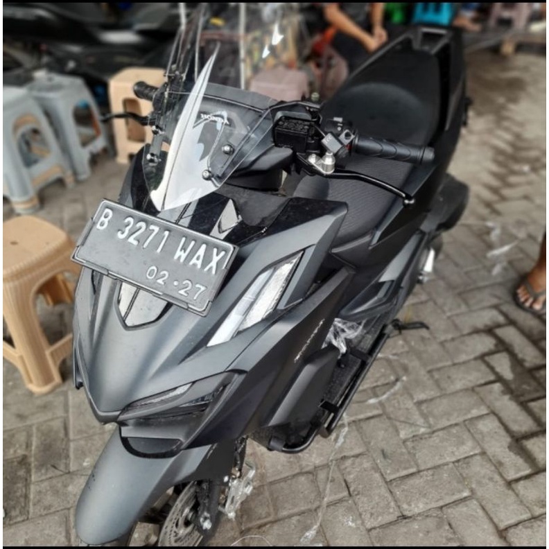 [free baut + breket] kaca depan vario 160 Visor Windshield New honda Vario 160