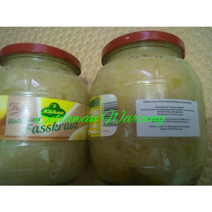 

ds20112s Kuhne Fasskraut Sauerkraut (Acar Kol) Xa20X1