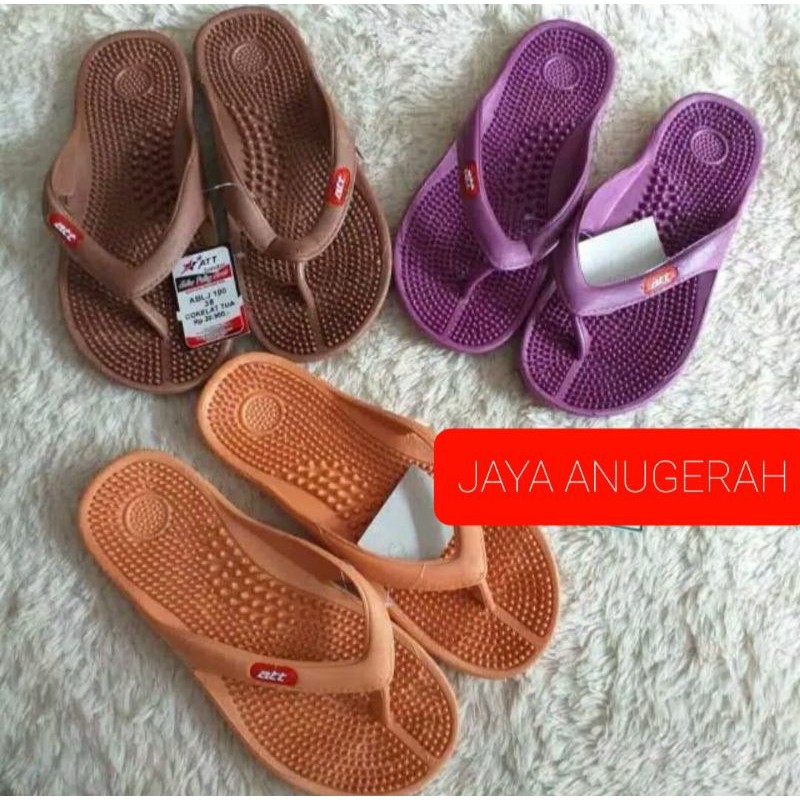 Sandal Jepit Rematik Wanita Sandal Kesehatan Wanita ATT ABLJ 100