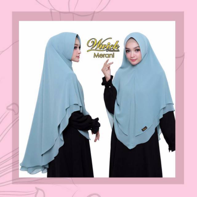 Khimar Merani Original Wwiek Muslimah