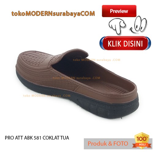 PRO ATT ABK 581 Sepatu Pria Karet Casual Slip On