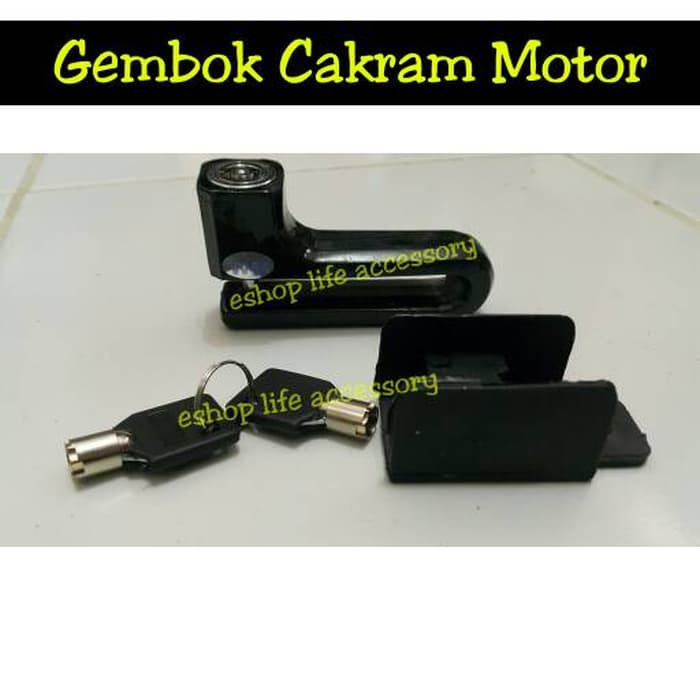 Kunci gembok pengaman anti maling motor sepedah sport matic moped