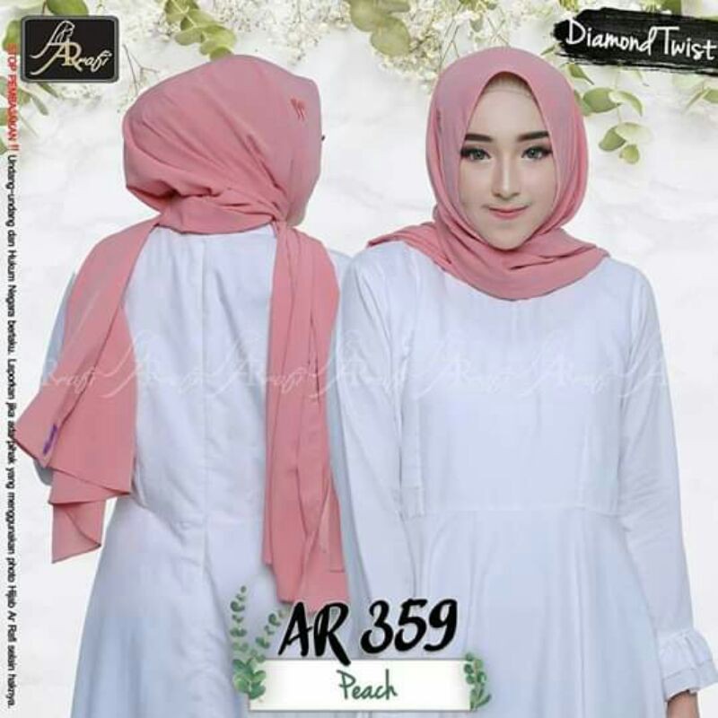 hijab pashmina arrafi ar 359 | hijab arrafi