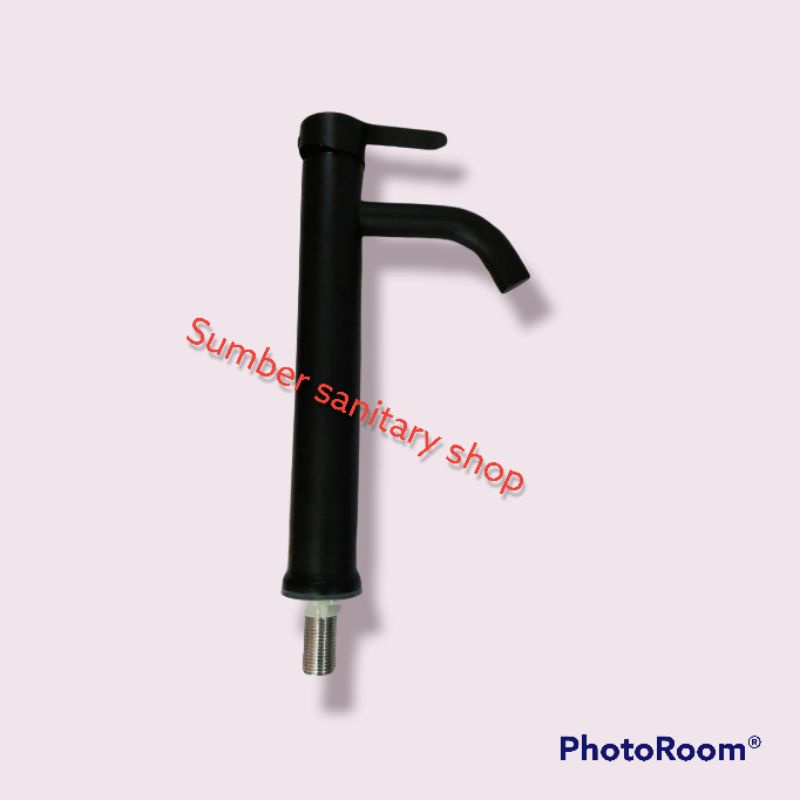 KRAN WASTAFEL AIR DINGIN HITAM / KRAN WASTAFEL POHON BLACK AIR DINGIN