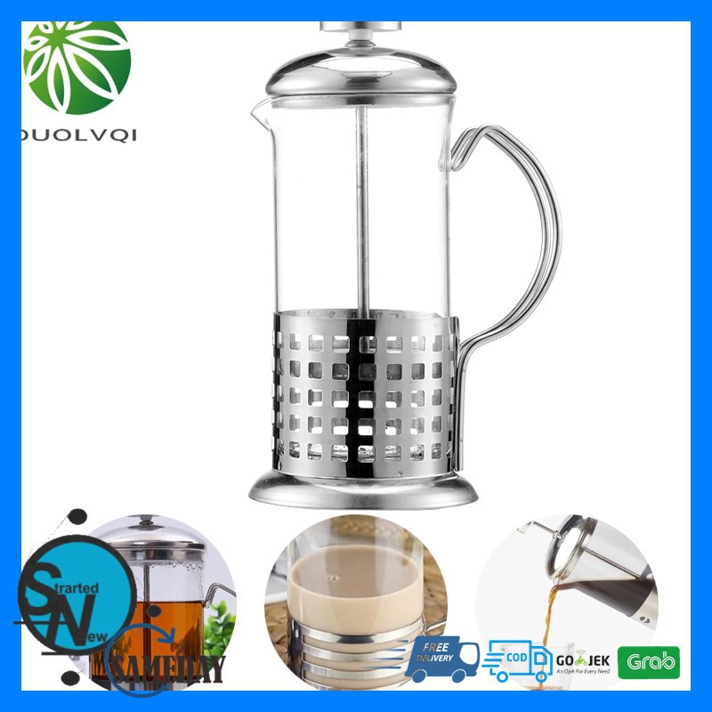 Duolvqi French  600ml Press Manual Coffee Maker