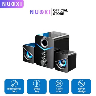 NUOXI 3 Surround Bass Mini Speaker Stereo Multimedia Komputer Portabel and Bluetooth Wireless