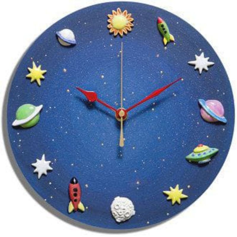 Jam Dinding Anak Custom Model Kartun Lucu Unik Minimalis-A8