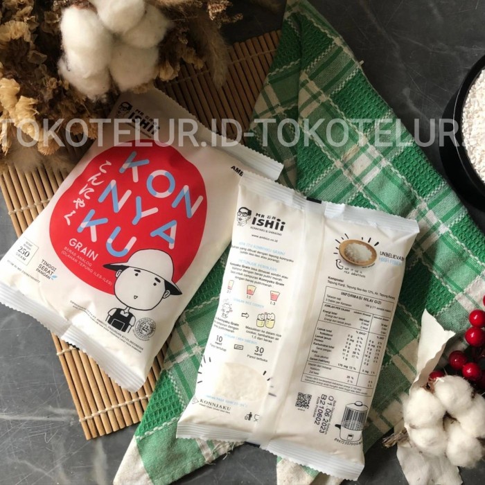 

978qW Dry Shirataki Rice (Beras Shirataki Kering) 500Gram W5Q0112