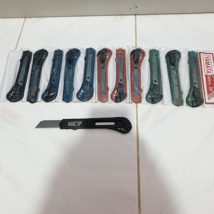 PISAU CUTTER BESAR L500 YAMATA KUALITAS PATEN TAJAM TERMURAH
