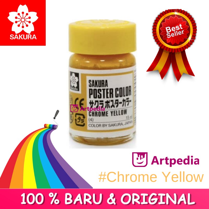 

Sakura Poster Color Chrome Yellow 15ml ( Cat Poster Sakura )