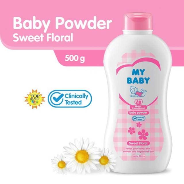 My Baby Powder  Fresh Fruity, Sweet Floral, Soft Gentle 500gr