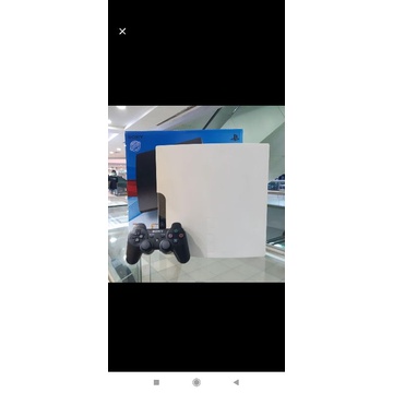 SONY PS3 SLIM 500 GB PUTIH BACA CAPTION