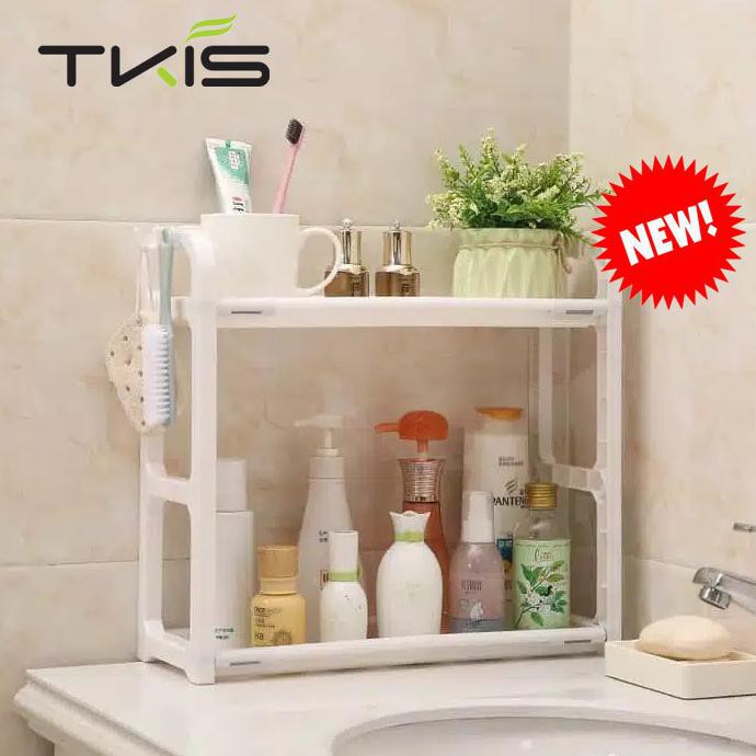 TKIS RAK DAPUR RAK WASTAFEL RAK PLASTIK SERBAGUNA RAK KECIL RAK MINI CUC-210