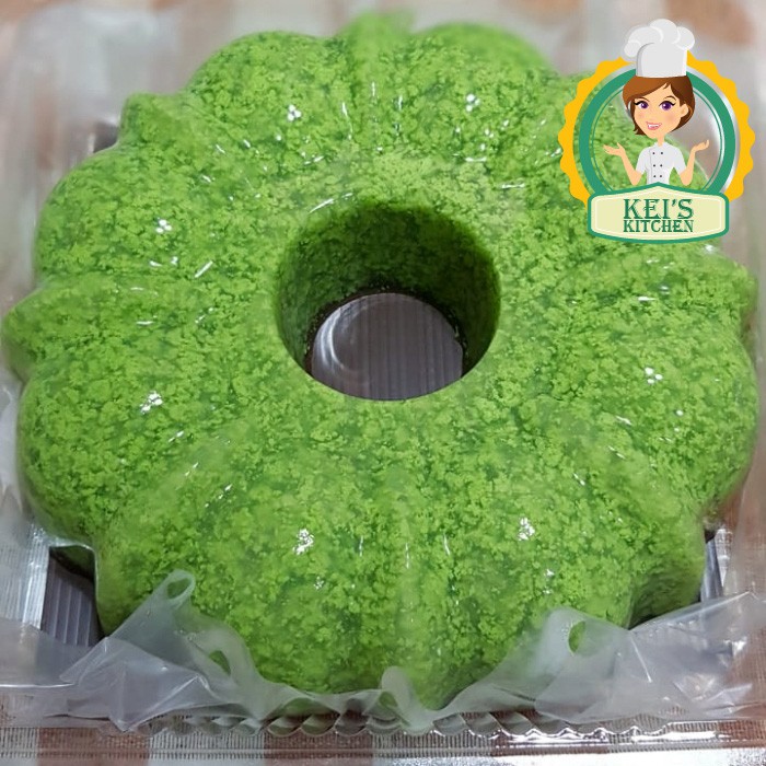 

Puding Lumut dengan Pandan Asli