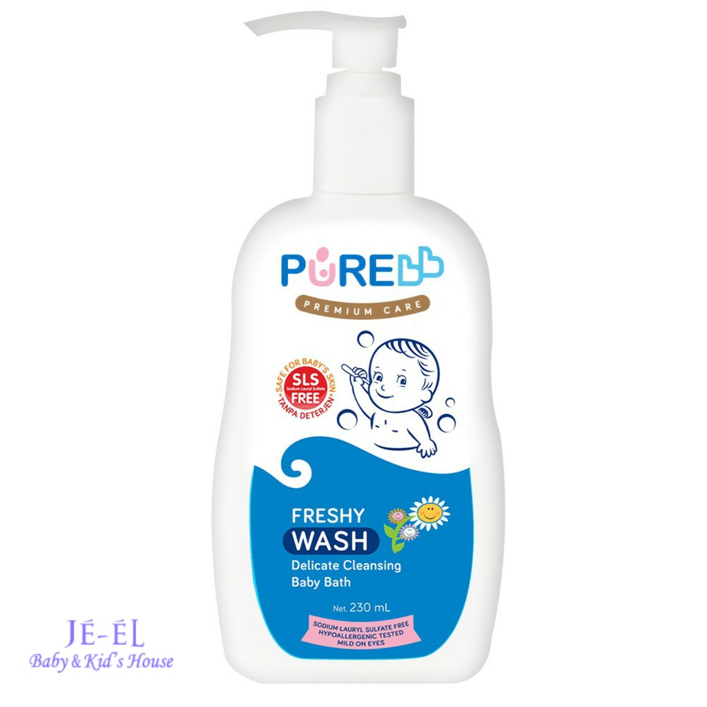 Pure bb Baby Wash Premium Care Freshy / Fruity Sabun Mandi Anak 230 ml