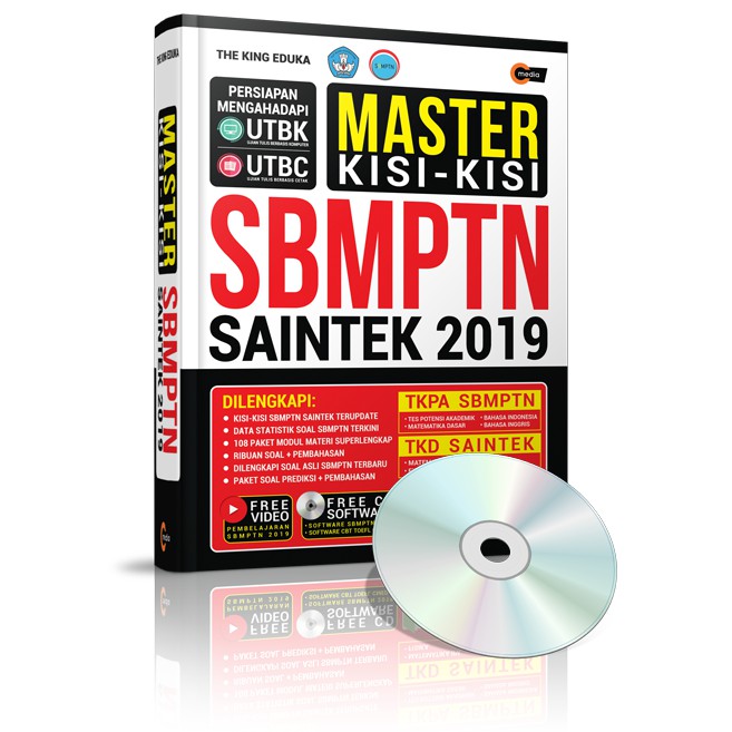 Master Kisi-Kisi Sbmptn saintek 2019 Bonus CD