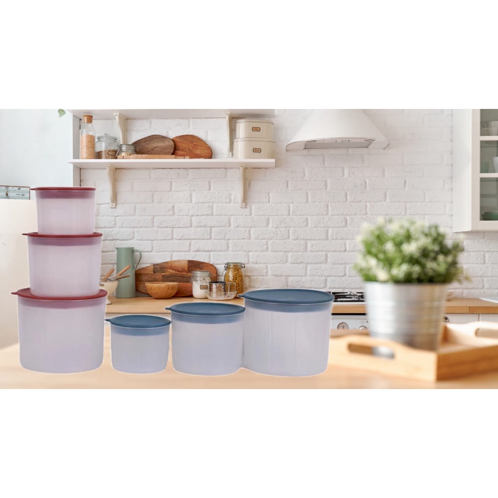 TOPLES PLASTIK TOPLES SET 3 in 1 TOPLES KULKAS FOOD CONTAINER TEMPAT MAKANAN