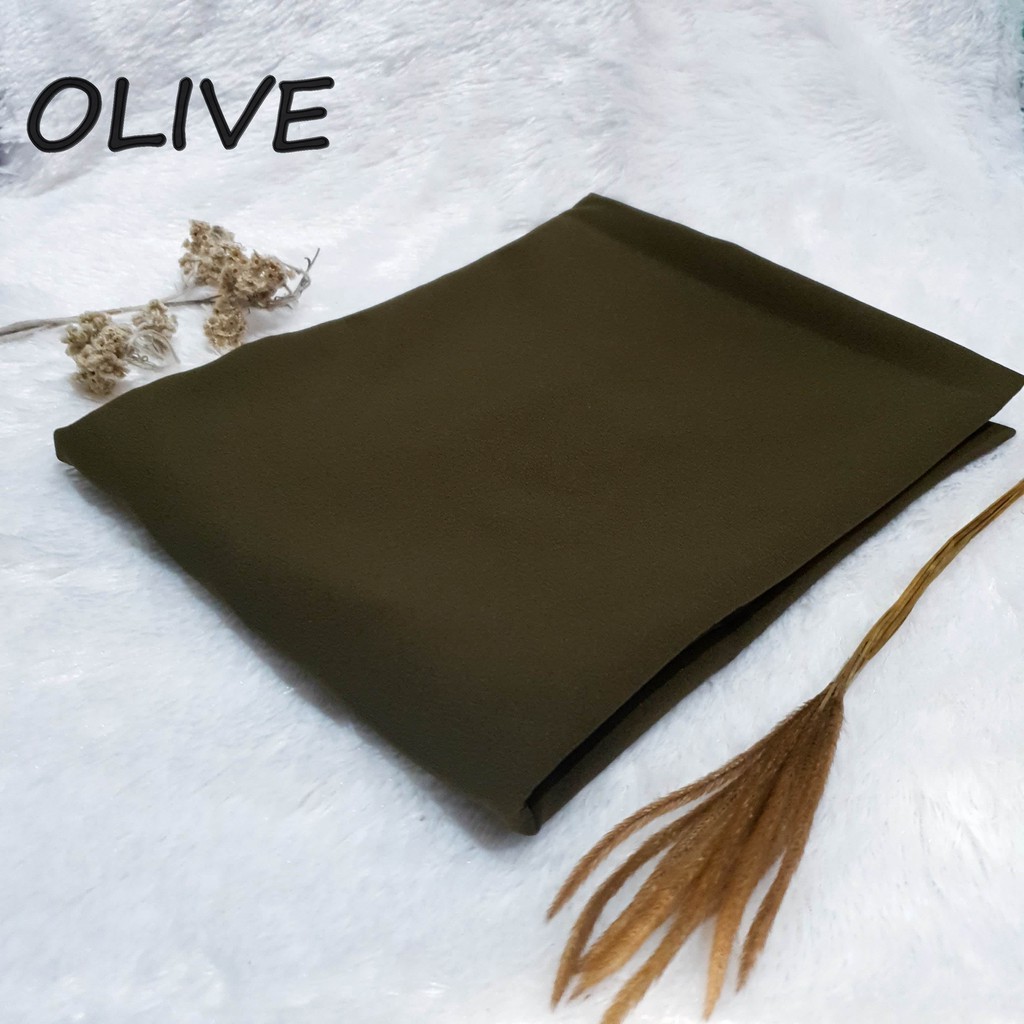 Pashmina Tali 200cm Diamond Italiano 75x200cm Pasmina Pastal Jumbo-olive