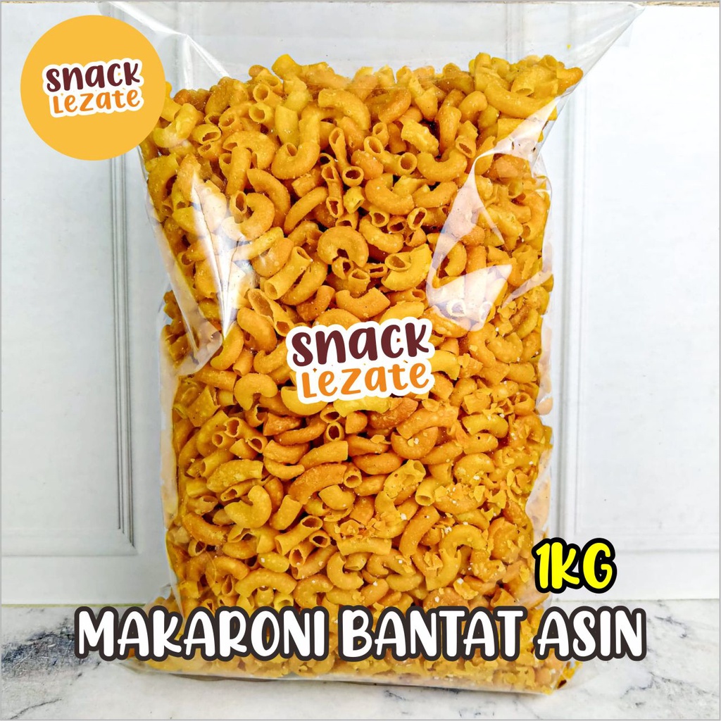 

Makaroni Asin Gurih Bantat 1KG Kiloan Murah Renyah Enak / Makroni Bantat Makaroni Bantat Asin Asep Macaroni WAP SHOP