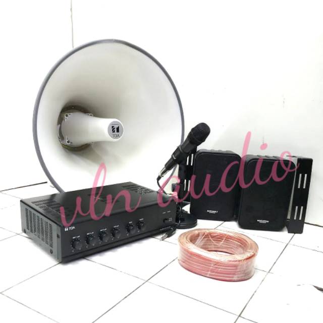 Paket soundsystem ampli + speaker TOA + speaker ORIGINAL