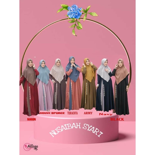 NUSAIBAH SYAR'I BY ALLEYA STYLE