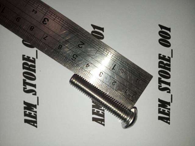 Button L M8 X 40 (4cm) stainless 304