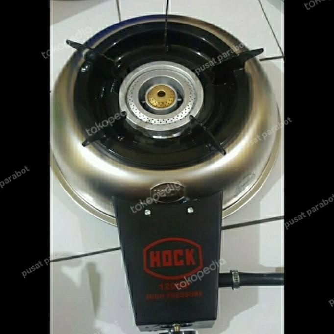 KOMPOR GAS HOCK 1 TUNGKU API BESAR TEKANAN TINGGI . MUTIARA PRO 120 MP HJ4152JKLO