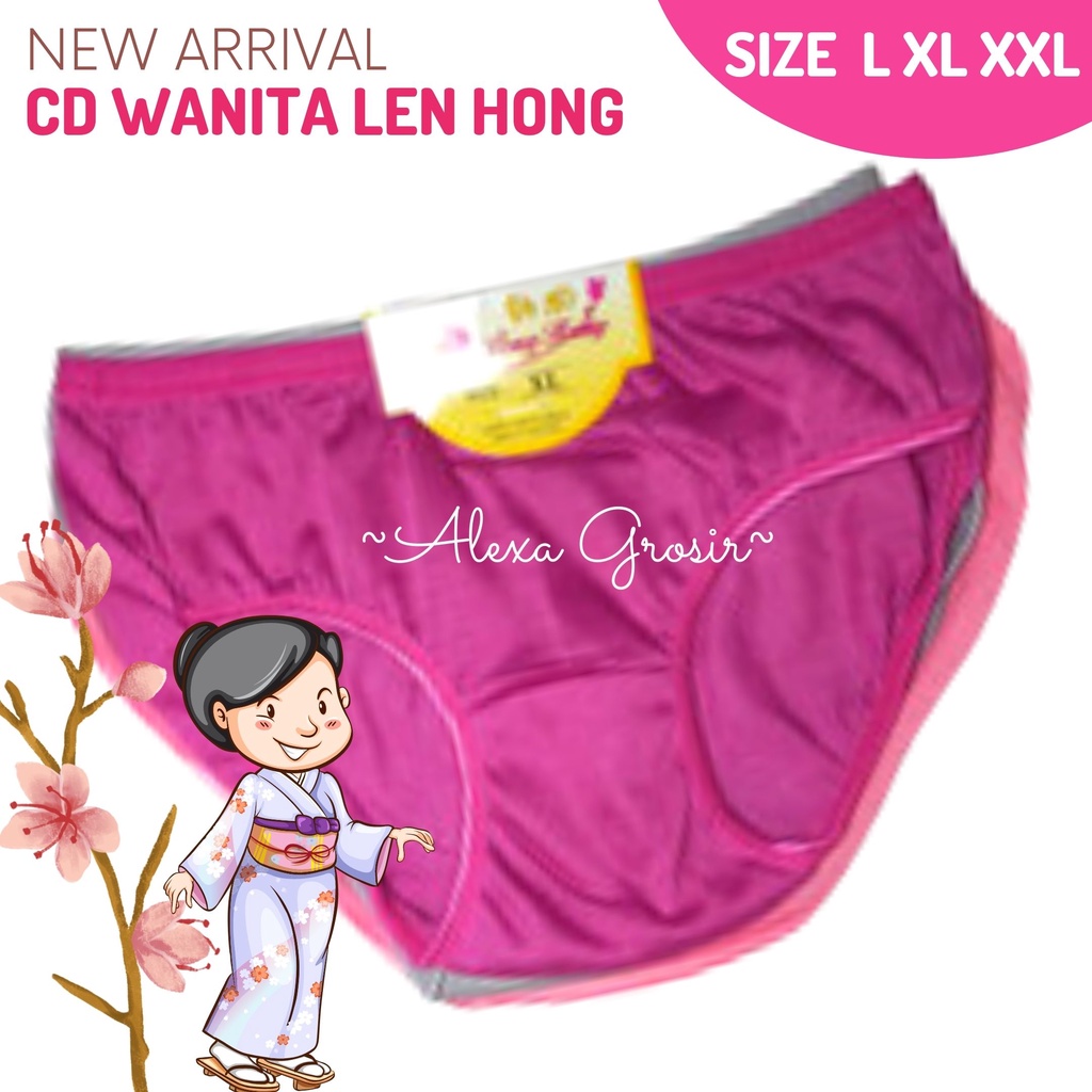 CELANA DALAM WANITA IMPORT LENG HONG SIZE L XL XXL