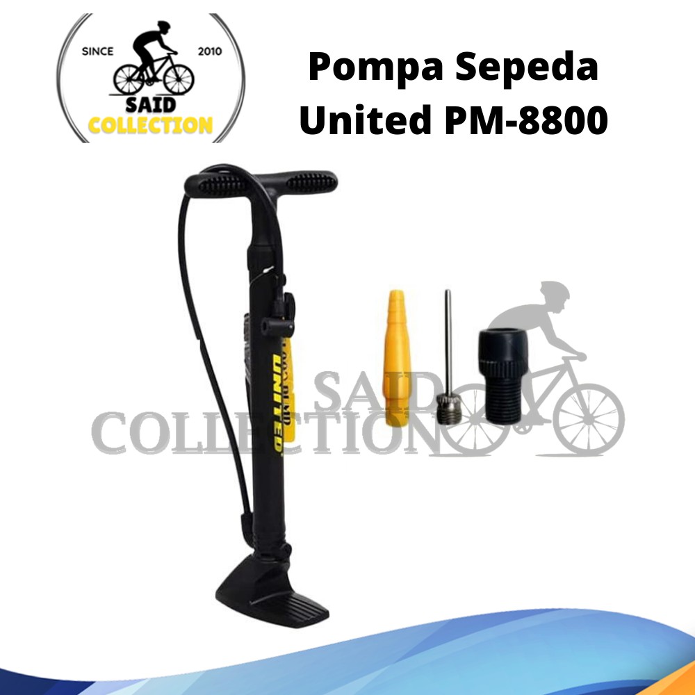 SALE Pompa Sepeda United PM 8800 PM-8800 PM8800 Pompa Ban Floor Pump