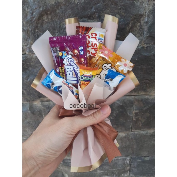 

snack bouquet/minibouquet/ birthday gift