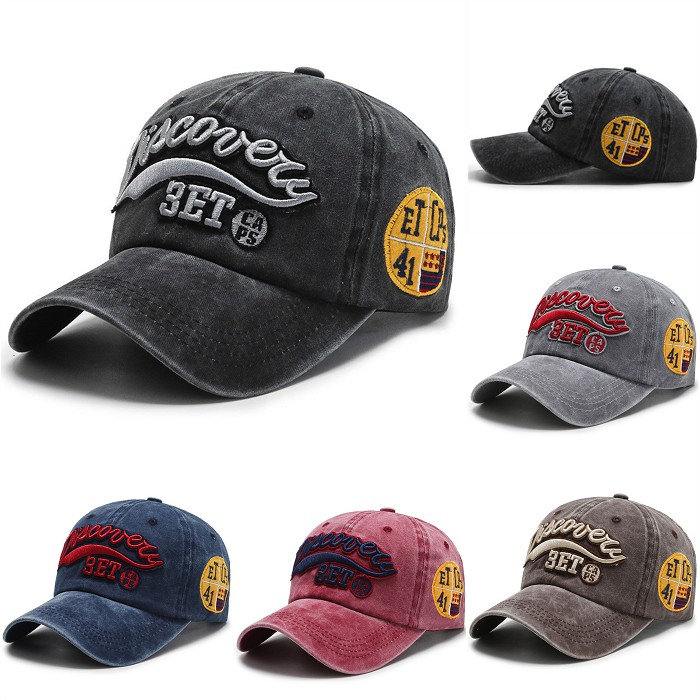[BISA COD] TOPI DISTRO PRIA STREETWEAR, TOPI BASEBALL, TOPI BORDIR DISCOVERY, TOPI KEREN ANAK MUDA