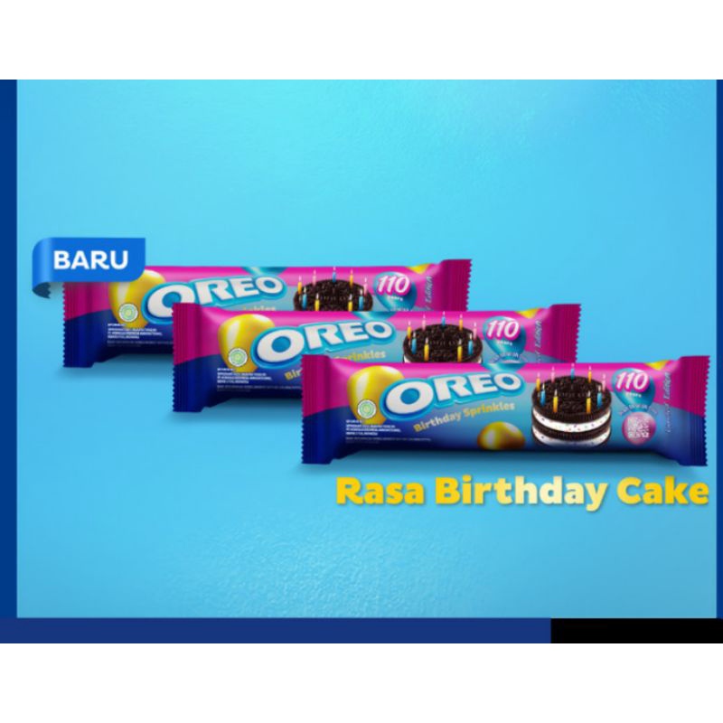 

biskuit Oreo brithday sprinkles