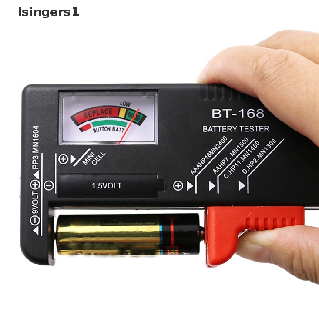 (lsingers1) Alat Tester Kapasitas Baterai Digital Smart Power Indikator