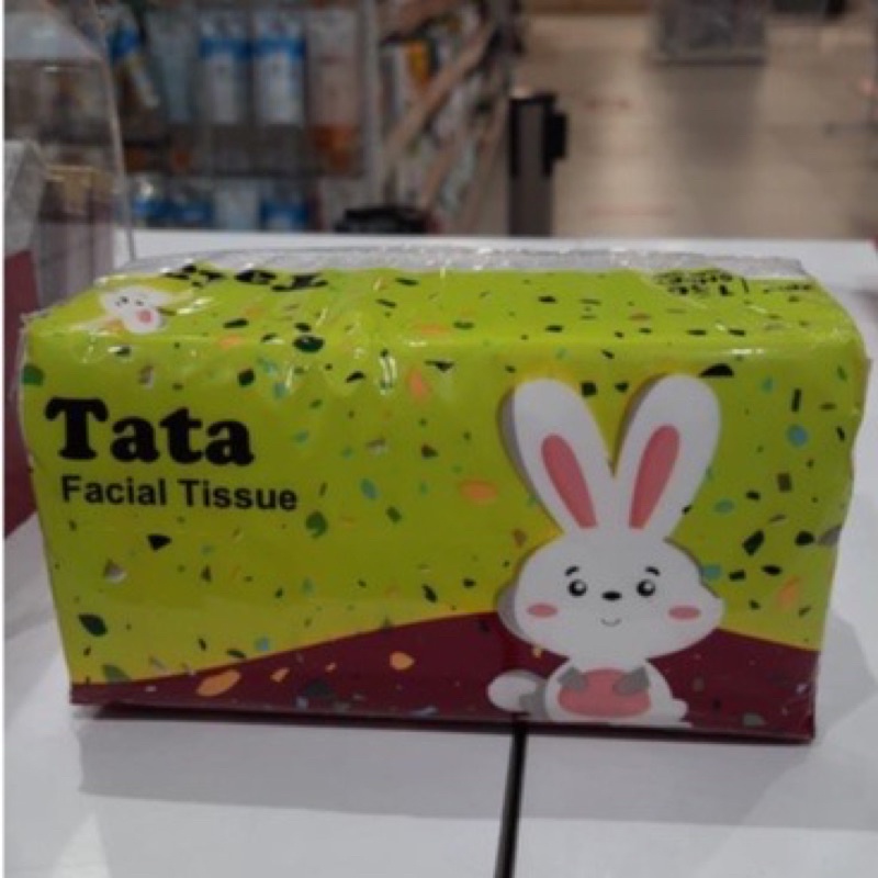 TATA FACIAL TISSUE 150S Tisu TATA 150 sheet 2 ply /1 DUS ISI 60 PACK Tisu [BISA COD]TISU TATA/TISU N