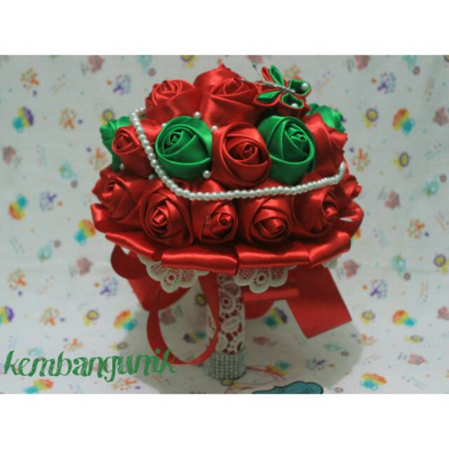 HAND BOUQUET PREMIUM / Bunga tangan / pengantin / tunangan / wisuda / buket bunga.