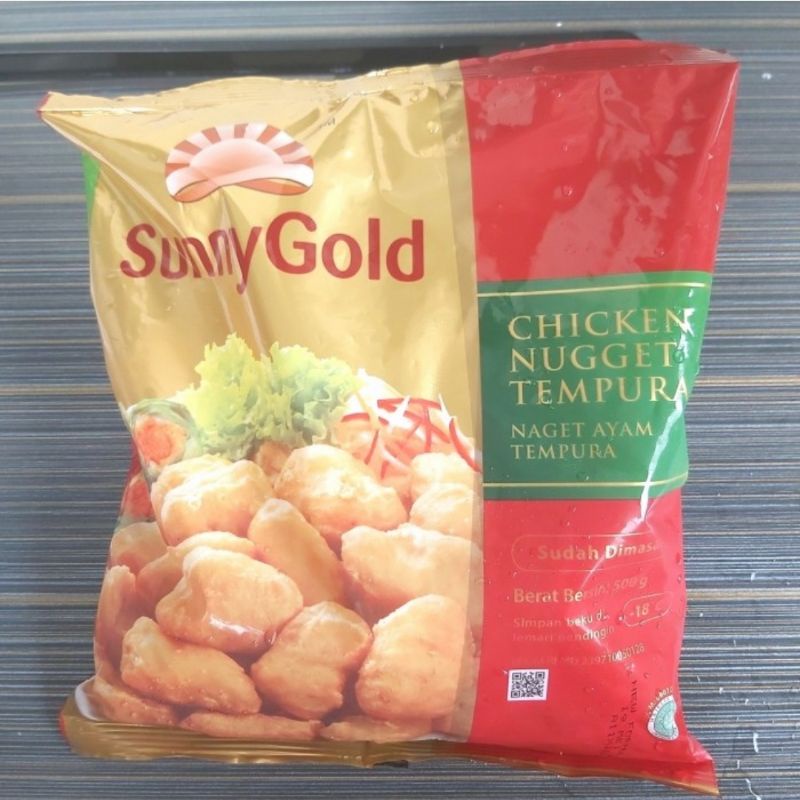 

Makanan Beku Frozen Food Sunny Gold Chicken Nugget Tempura 500 Gram, Murah