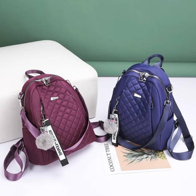 ANSEL WANITA BURBERRY TYPE JC TW 9332 8802 GC Tas Wanita Ransel P GAYA BARU KERJA CEWEK SANTAI P1D30