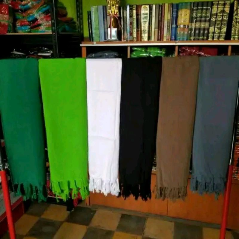promo sorban rida polos hitam murah rayon surban pria habib