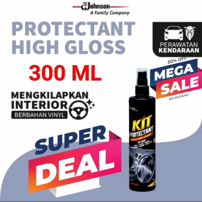 Kit Vinyl Protectant High Gloss Pump 300 ml