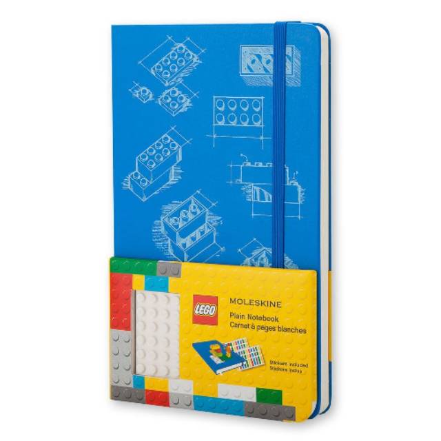 

Moleskine Plain Notebook LEGO Limited Edition - Blue