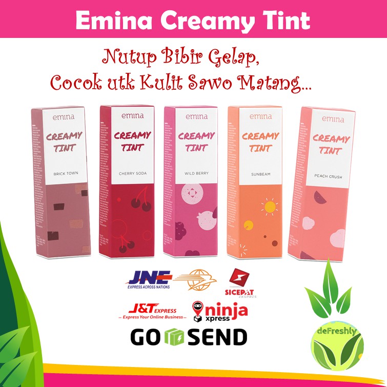 EMINA Creamy Tint - emina creamytint lip tint BPOM ASLI Original